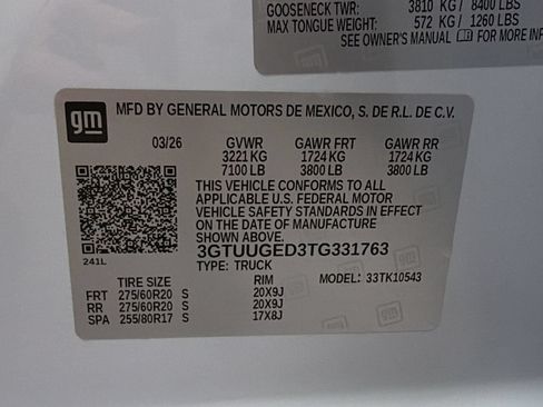 Used 2026 GMC Sierra 1500 Denali AWD/4WD image 45