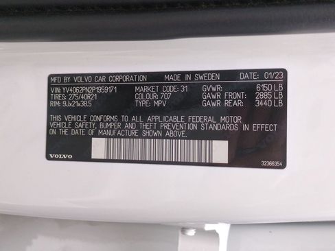 Used 2023 Volvo XC90 B6 Plus w/ Protection Package Premier image 35