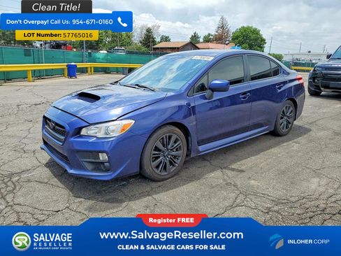 Used 2016 Subaru WRX AWD/4WD image 1