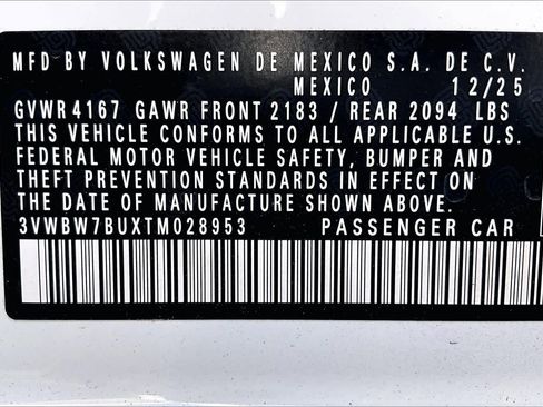 New 2026 Volkswagen Jetta Sport image 18