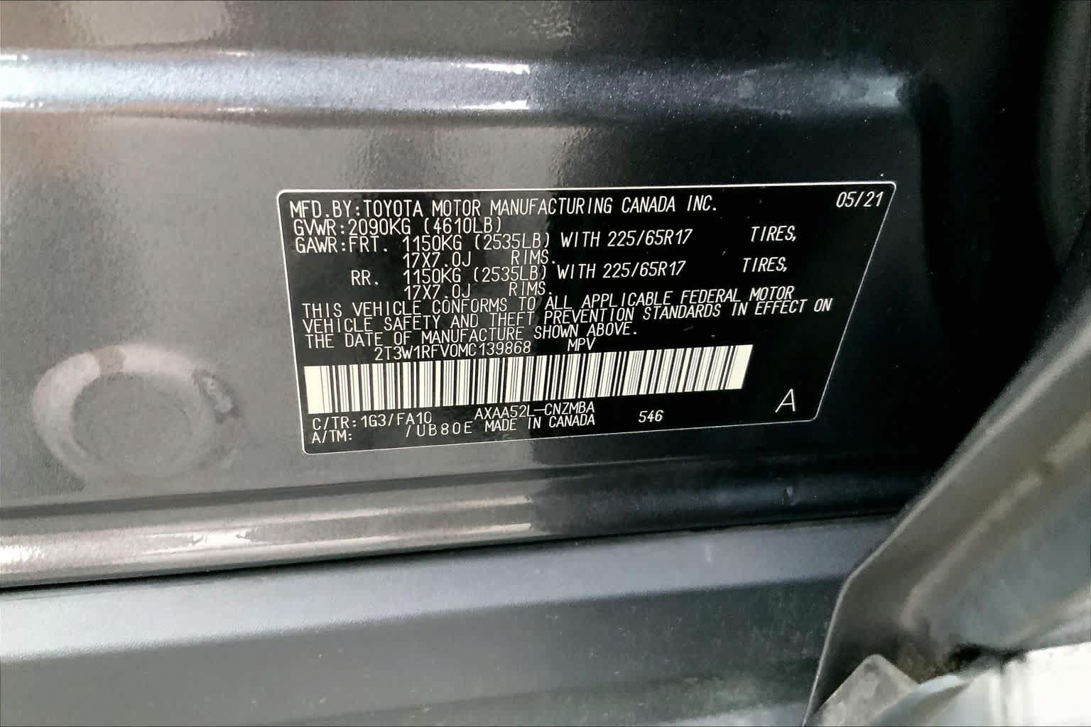 Used 2021 Toyota RAV4 XLE FWD image 29
