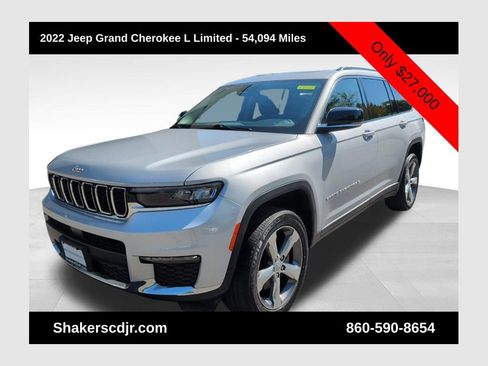 Certified 2022 Jeep Grand Cherokee L Limited image 1