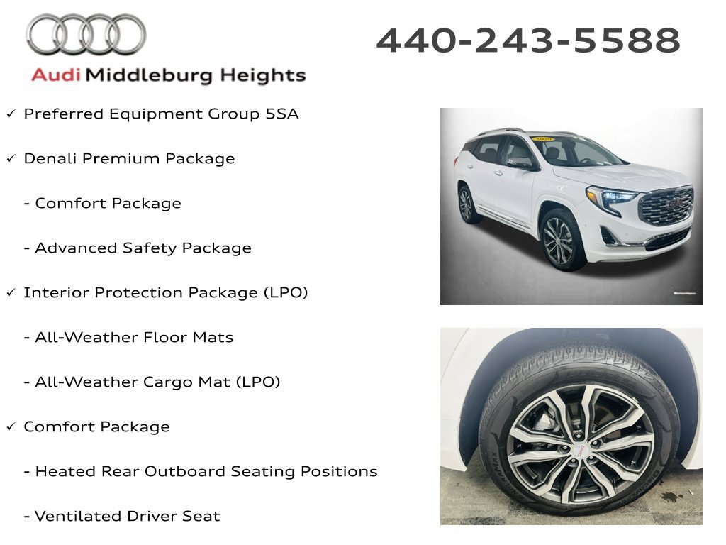 Used 2020 GMC Terrain Denali w/ Denali Premium Package AWD/4WD image 6