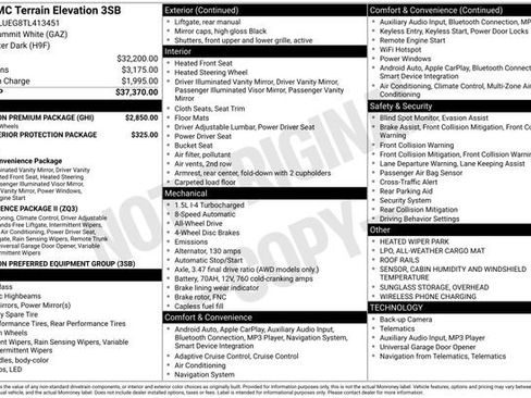 New 2026 GMC Terrain Elevation w/ Elevation Premium Package image 3