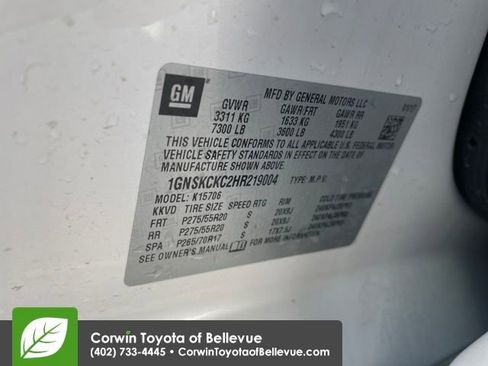 Used 2017 Chevrolet Tahoe Premier w/ Max Trailering Package image 30