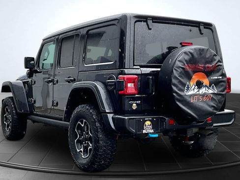 Used 2023 Jeep Wrangler Unlimited Rubicon 4xe w/ Cold Weather Group AWD/4WD image 4