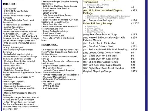 Used 2016 Mercedes-Benz Sprinter 2500 w/ Driver Efficiency Package image 5