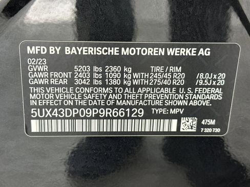 Certified 2023 BMW X3 sDrive30i w/ M Sport Package image 21