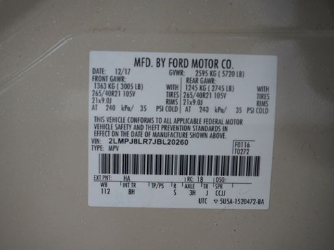 Used 2018 Lincoln MKX Reserve w/ Driver Assistance Package AWD/4WD image 31