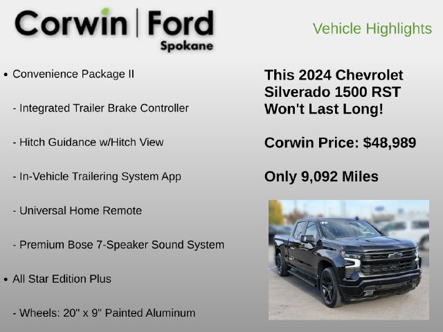 Used 2024 Chevrolet Silverado 1500 RST AWD/4WD image 30