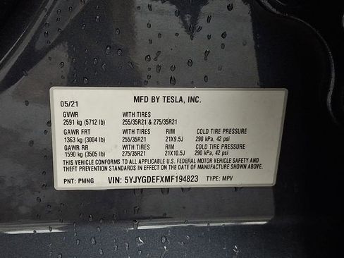 Used 2021 Tesla Model Y Performance image 30