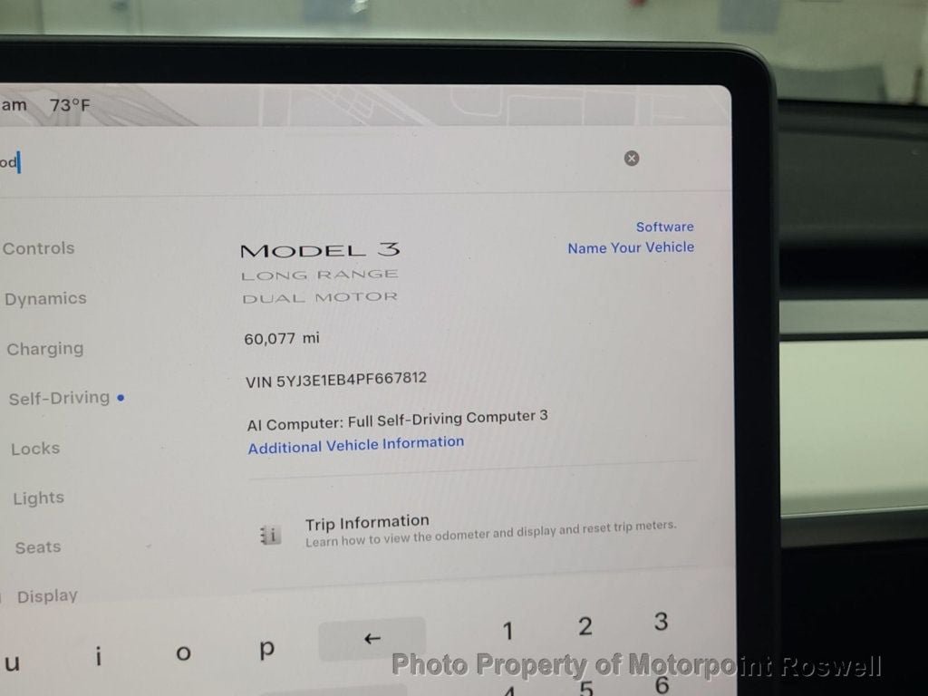 Used 2023 Tesla Model 3 Long Range AWD/4WD image 3