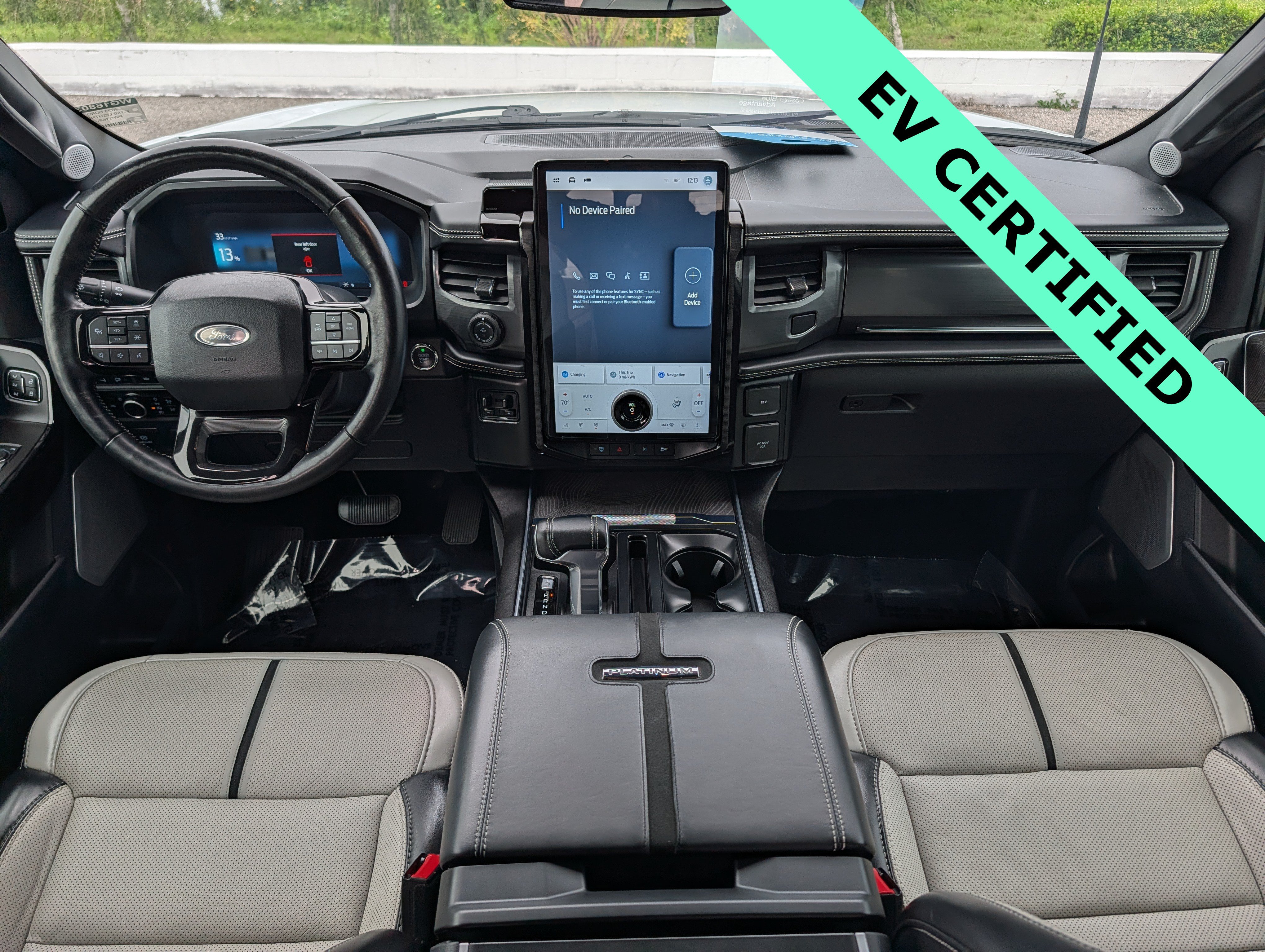 Certified 2023 Ford F150 Lightning Platinum AWD/4WD image 17