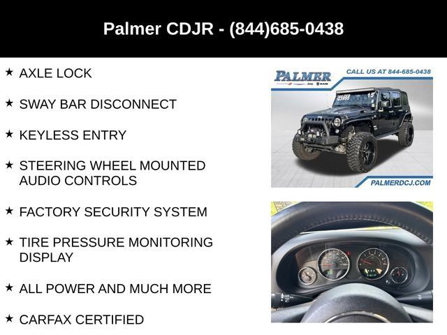 Used 2015 Jeep Wrangler Unlimited Rubicon w/ Connectivity Group AWD/4WD image 12