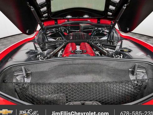 Used 2024 Chevrolet Corvette Z06 w/ Chrome Exterior Badge Package RWD image 26