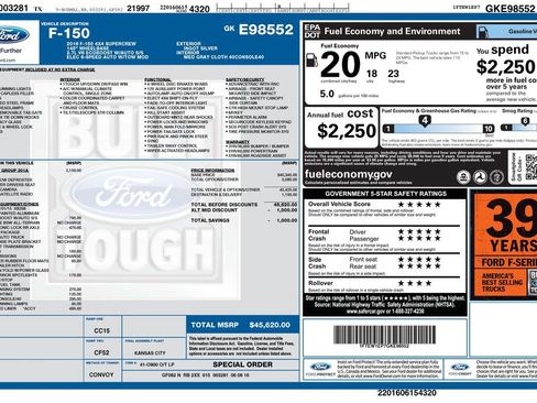 Used 2016 Ford F150 XLT w/ Equipment Group 301A Mid image 11