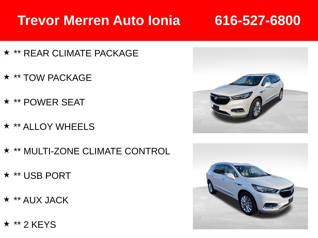 Used 2018 Buick Enclave Premium w/ Experience Buick Package AWD/4WD image 19