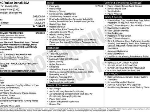 Used 2021 GMC Yukon Denali w/ Denali Premium Package image 4