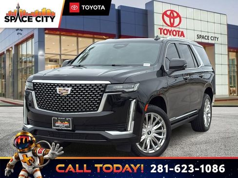 Used 2021 Cadillac Escalade Premium Luxury w/ Driver Assist Tech Package AWD/4WD image 1