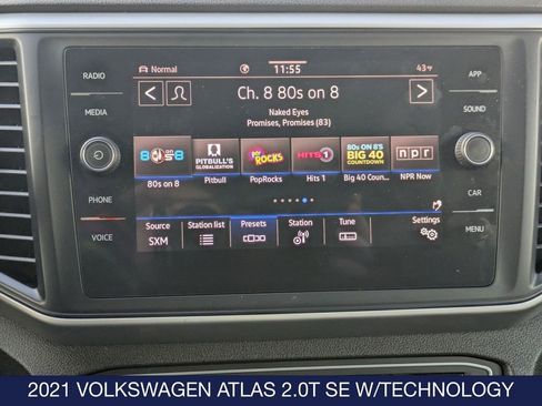 Certified 2021 Volkswagen Atlas SE image 25