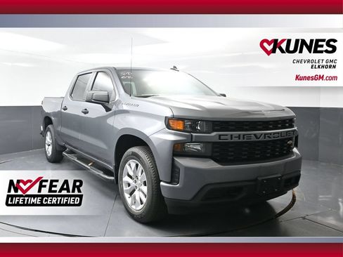 Used 2021 Chevrolet Silverado 1500 Custom w/ Safety Confidence Package RWD image 1