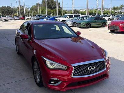 Used 2021 INFINITI Q50 Luxe w/ Cargo Package