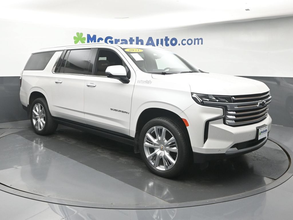 Used 2021 Chevrolet Suburban High Country AWD/4WD image 2