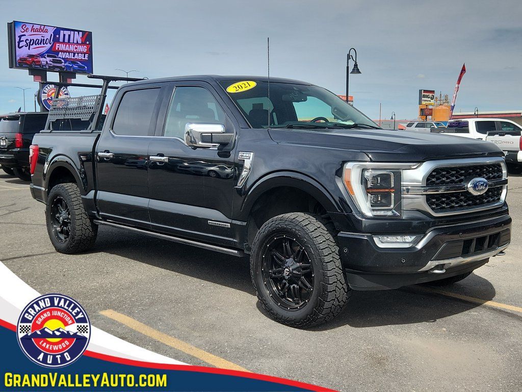Used 2021 Ford F150 Platinum w/ Equipment Group 701A High AWD/4WD image 1
