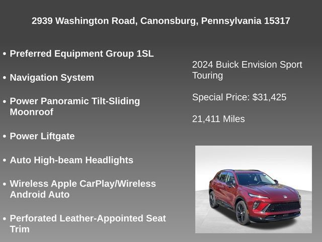 Used 2024 Buick Envision Sport Touring AWD/4WD image 9