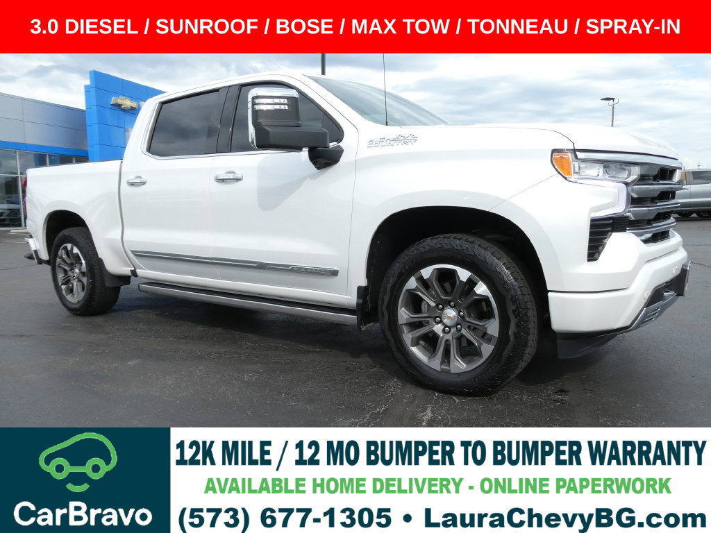 Certified 2025 Chevrolet Silverado 1500 High Country w/ Technology Package AWD/4WD image 1