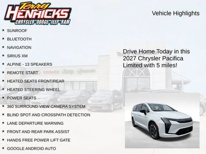 New 2027 Chrysler Pacifica Limited
