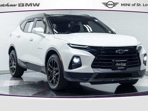 Used 2022 Chevrolet Blazer Premier w/ LPO, Black Grille Bar Package AWD/4WD image 1