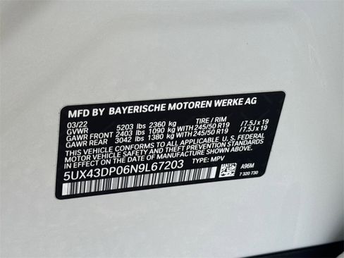 Used 2022 BMW X3 sDrive30i w/ Convenience Package image 34