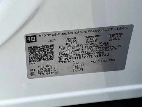 New 2026 Chevrolet Equinox LT FWD image 21