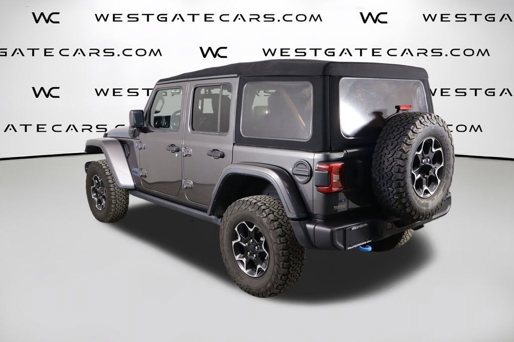 Used 2021 Jeep Wrangler Unlimited Rubicon 4xe AWD/4WD image 49