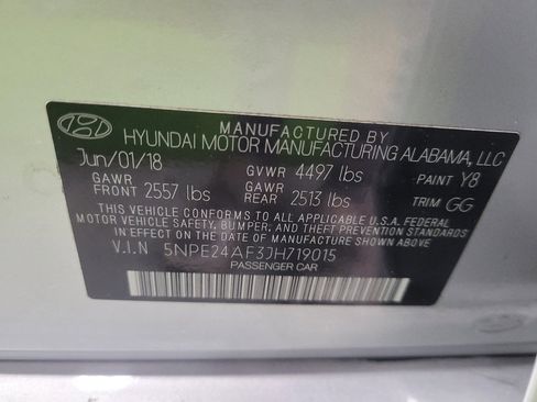 Used 2018 Hyundai Sonata SE FWD image 33