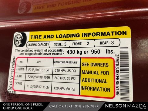 Used 2015 Ford Edge SEL w/ Equipment Group 201A image 52