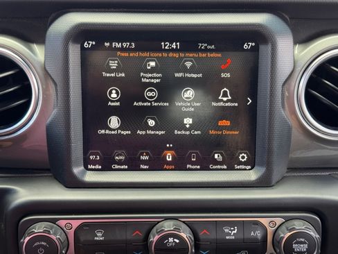 Used 2020 Jeep Wrangler Unlimited Sahara w/ Uconnect 4C Nav & Sound Group AWD/4WD image 15