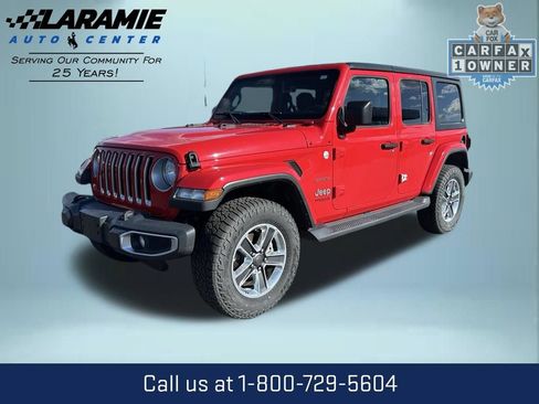 Used 2018 Jeep Wrangler Unlimited Sahara AWD/4WD image 1