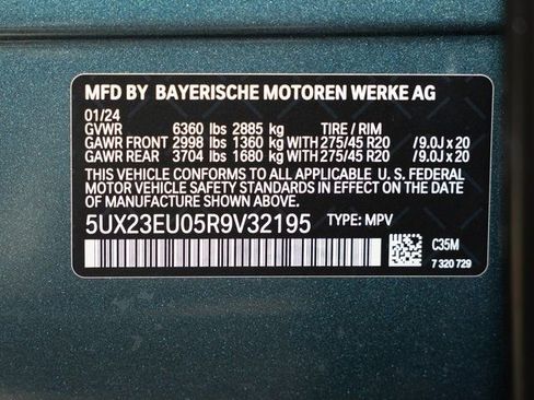 Certified 2024 BMW X5 xDrive40i w/ Premium Package image 23