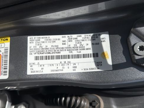 Used 2021 Ford Ranger XLT w/ Tremor Off-Road Package AWD/4WD image 31