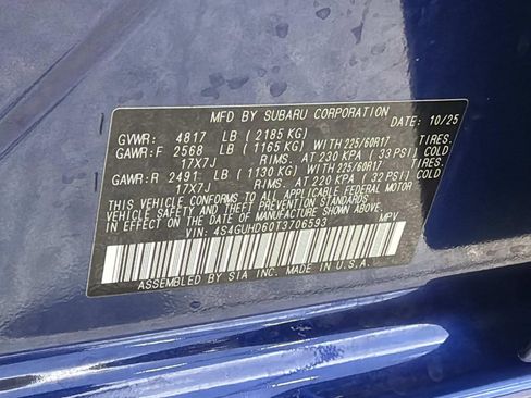 Used 2026 Subaru Crosstrek 2.5i Premium AWD/4WD image 35