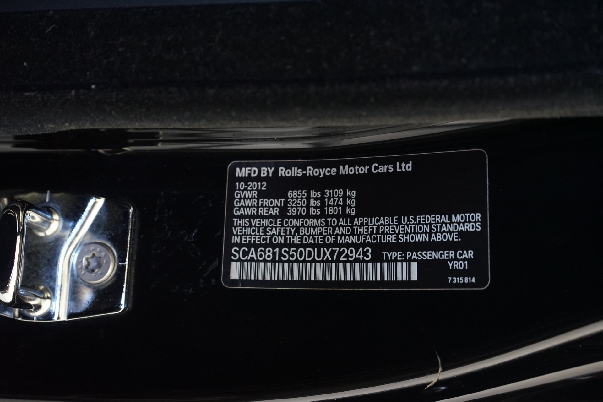 Used 2013 Rolls-Royce Phantom Sedan RWD image 38