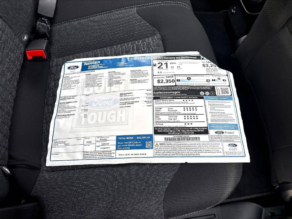 New 2026 Ford Ranger XLT w/ Trailer Tow Package AWD/4WD image 17