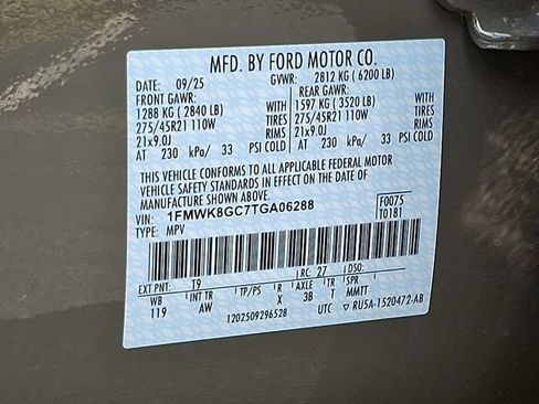 Certified 2026 Ford Explorer ST w/ Sun And Sound Package image 19