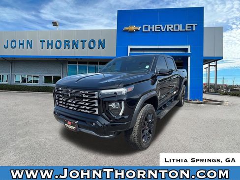 Used 2024 GMC Canyon Denali w/ LPO, Denali Black Edition AWD/4WD image 1