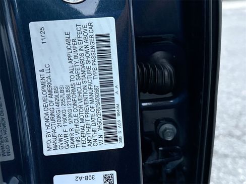 New 2025 Honda Accord Touring image 26