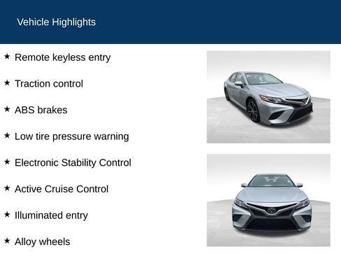 Used 2018 Toyota Camry SE image 2