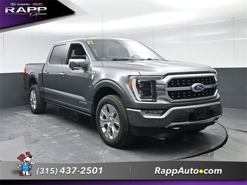 Used 2021 Ford F150 Platinum w/ Equipment Group 701A High image 2