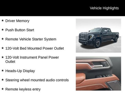 Certified 2026 GMC Sierra 2500 Denali Ultimate w/ LPO, Black Badging Package AWD/4WD image 15